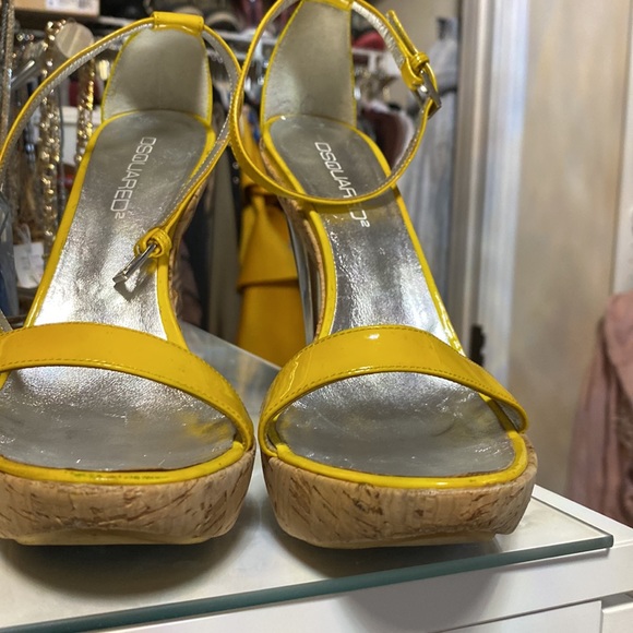 Daquared mustard yellow heels 8 - Picture 6 of 6